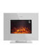 Cecotec Readywarm 2700 Design Flames Επιδαπέδιο Ηλεκτρικό Τζάκι 2000W 66x59.5cm Λευκό
