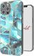 Ghostek Stylish Scarlet Back Cover Σιλικόνης Blue Waves (iPhone 12 Pro Max)