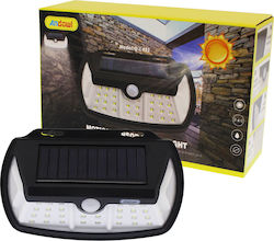 Andowl Wandmontiert Solarlampe 50W 700lm mit Bewegungsmelder