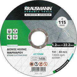 Krausmann Disc De Tăiere Pentru Materiale De Construcție 115mm Krausmann Disc De Tăiere Pentru Materiale De Construcție 115mm