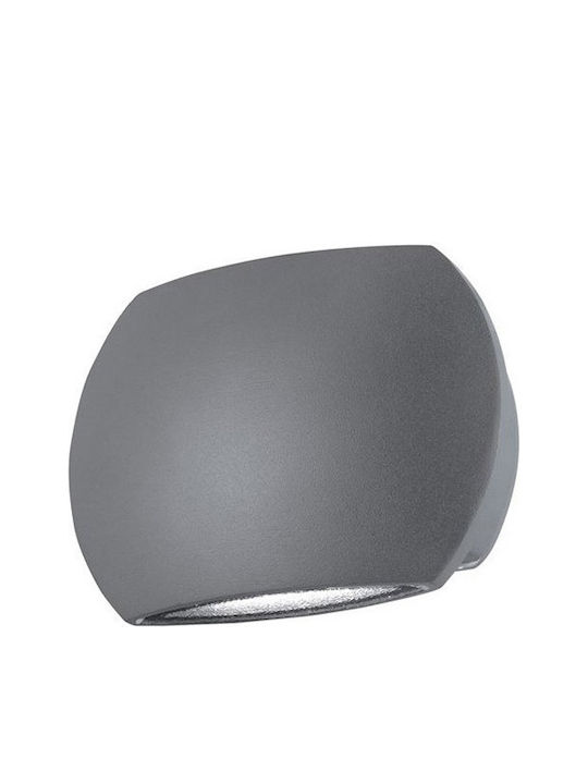 SoleLuce Επιτοίχια Εξωτερική Πλαφονιέρα LED IP54