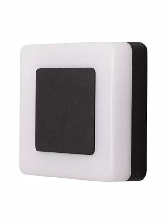 SoleLuce Επιτοίχια Εξωτερική Πλαφονιέρα LED IP65