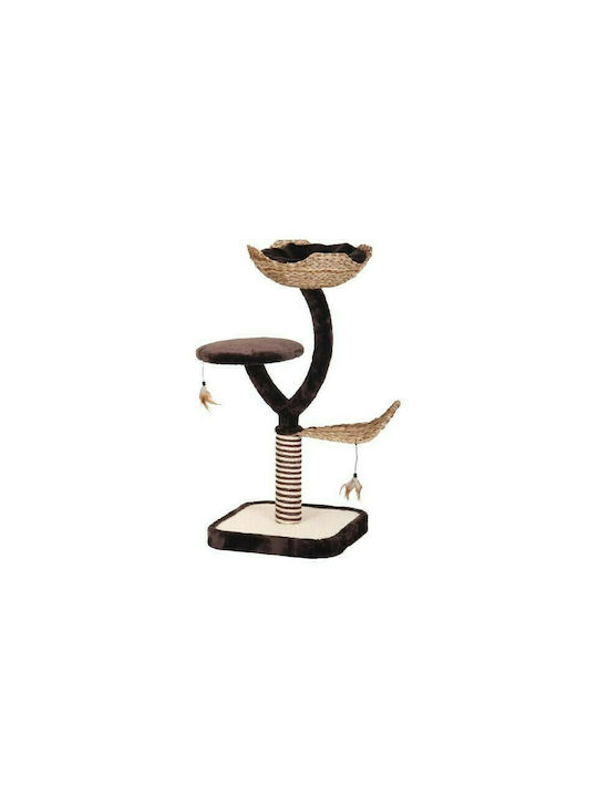 Croci Cat Scratching Post Cat Tree Natural Magnolia 45x45x99 cm C6020453