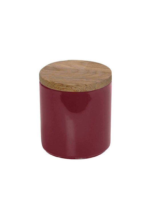 Espiel Essentials Vase General Use with Lid Ceramic Pomegranate 12x12x10cm 1pcs