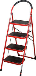 Krausmann Step Ladder iron 4 Stair