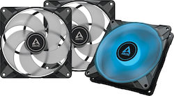 Arctic P14 PWM PST Case Fan 140mm με RGB Φωτισμό και Σύνδεση 4-Pin 3τμχ without RGB-Controller