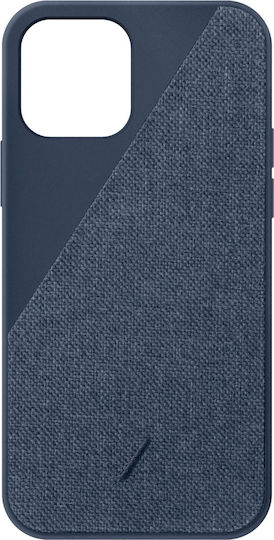 Native Union Clic Canvas Back Cover Tesatura Indigo (iPhone 12 mini)