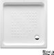 Roca Square Porcelain Shower White Italia 70x70x10cm