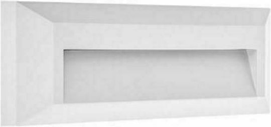 Lineme Wall-Mounted Outdoor Ceiling Light LED IP65 2.5W with Natural White Light 23x8εκ.
