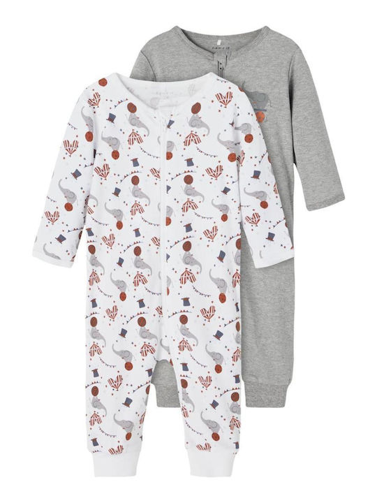 Name It Set Babystrampler Langärmliges Mehrfarbig 2Stück