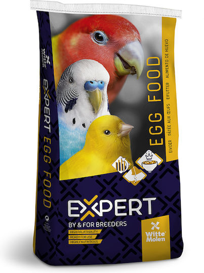 Witte Molen Expert Yellow Αυγοτροφή για Παπαγαλάκια 10kg
