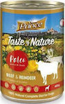 Prince Taste of Nature Υγρή Τροφή Σκύλου με Βοδινό χωρίς Σιτηρά σε Κονσέρβα 400γρ.