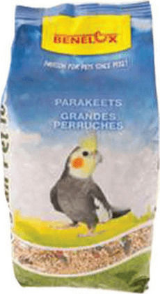 Benelux Parakeets X-Line Храна за птици за Средни Папагали 1кг