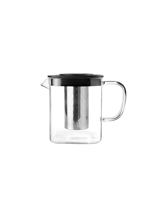 Ibili Set de Ceai cu Filtru De sticlă în Culoare Transparent 600ml 1buc