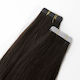 Seamless1 Sticker Extension with Natural Hair Remy in Dark Black Color 55cm Ritzy Ultimate Range 20pcs