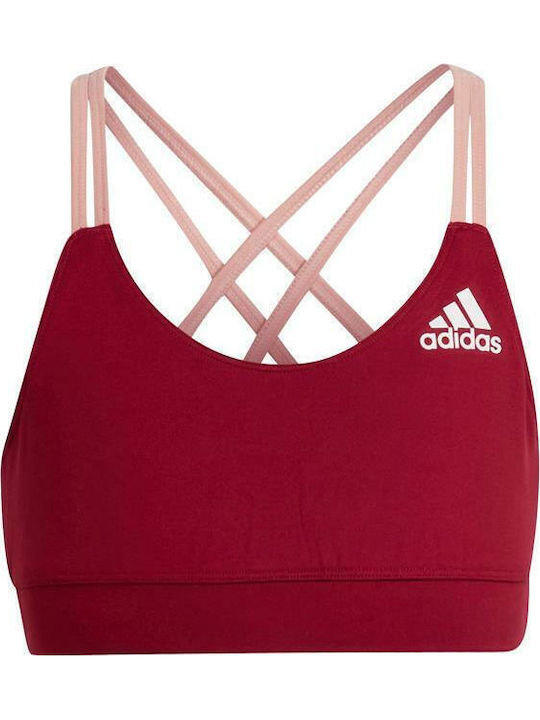 adidas Aeroready Yoga Παιδικό Μπουστάκι Μπορντό