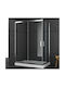 Orabella Stardust Easy Fix Cabin for Shower with Sliding Door 70x140x190cm Clear Glass Chrome