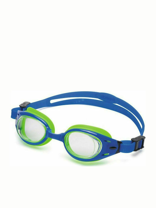 Vaquita Star Schwimmbrillen Kinder mit Antibeschlaglinsen Blau