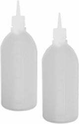 Dianomiki Sticlă transparentă pentru sos cu capacitatea de 1000ml