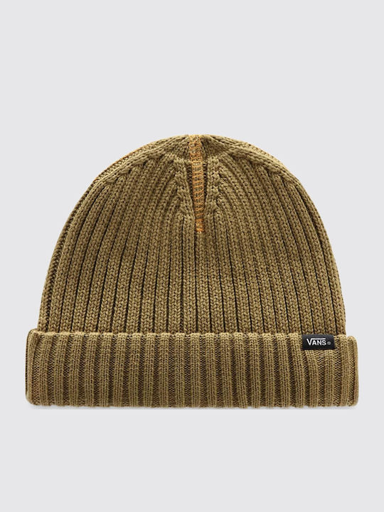 Ribbed Beanie Cap Khaki