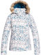 Roxy Jet Ski Women's Ski & Snowboard Jacket White Kentin ERJTJ03265-WBB3