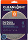 Cleanlogic Dual Texture Body Exfoliator Cleanlogic Bath Detoxify Σφουγγάρι Γκρι 1τμχ