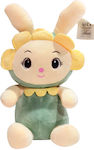 Cute Plush Doll with Dark Green Frame 30cm EL106