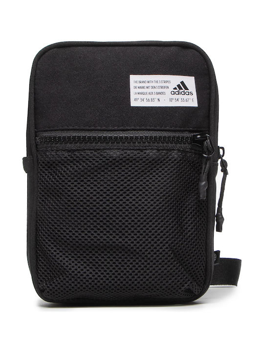 Adidas Organizer Μ Ανδρική Τσάντα Ώμου / Χιαστί σε Μαύρο χρώμα