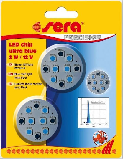 Sera Chip Φωτιστικό Ενυδρείου με Λάμπα Led με Μπλε Φως