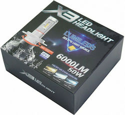 HB3 LED Car Lamps 2 Pieces