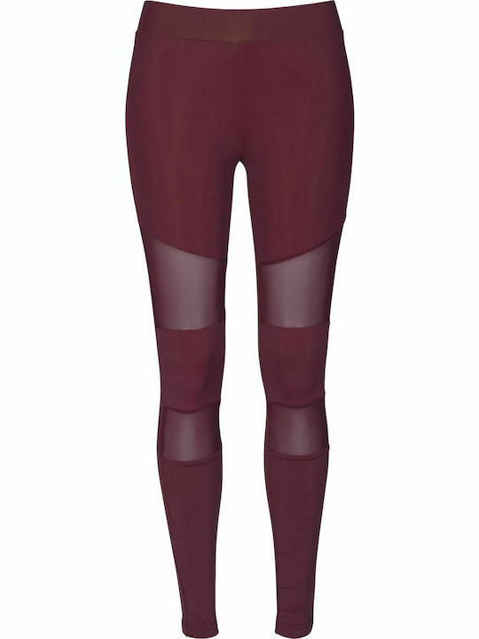 Kinder Leggings Lang Rot