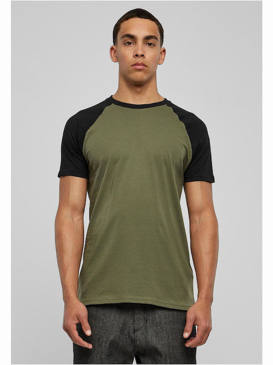 Urban Classics Contrast T-shirt Olive / Black