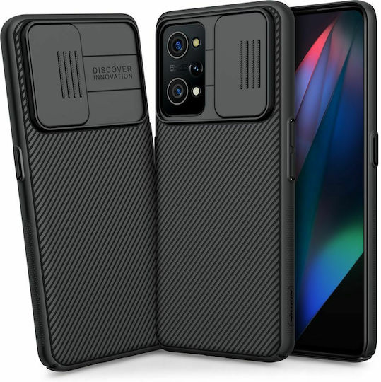 Nillkin Camshield Umschlag Rückseite Kunststoff 0.2mm Schwarz (Realme GT Neo 2 / Realme GT Neo 3T 5G) 319166