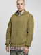 Tiniolive Herren Strickjacke mit Kapuze Khaki