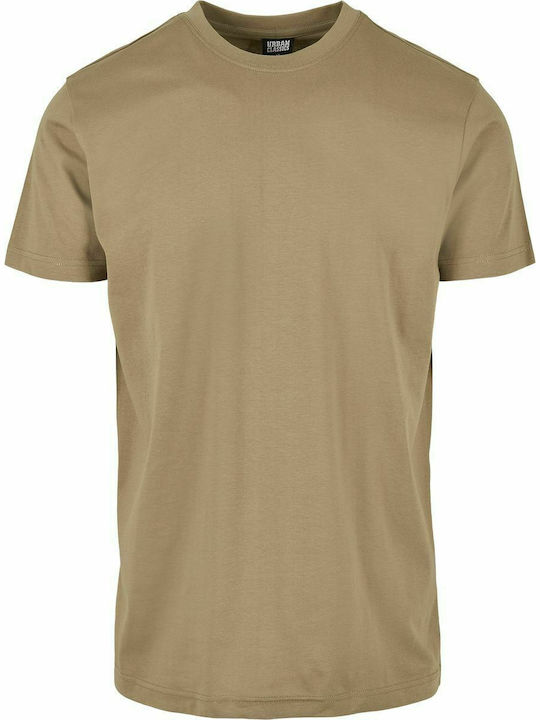 Urban Classics Men's Short Sleeve T-shirt Khaki