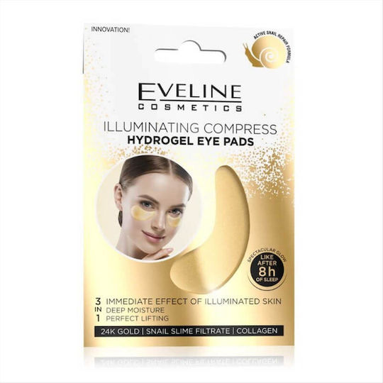 Eveline Illuminating Compress Hydrogel Eye patches 2τμχ