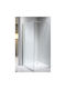 Crown 6000Ν Divider de verandă Duș 80x190cm Sticlă transparentă