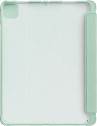Hurtel Flip Flip Cover Synthetic Leather / Silicone Green (iPad Pro 2020 12.9" / iPad Pro 2021 12.9")