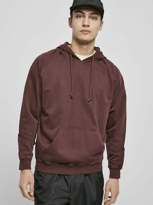 Urban Classics Φούτερ με Κουκούλα Cherry