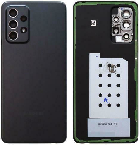Samsung Batterieabdeckung Schwarz für Galaxy A52s