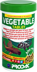 Prodac Vegetable Tablets Τροφή για Ψάρια σε Ταμπλέτες 100ml 60γρ.