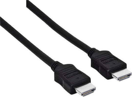 HAMA Cable HDMI male - HDMI male 1.5m Μαύρο
