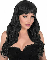Bella Perucă de Carnaval Dreaptă neagra