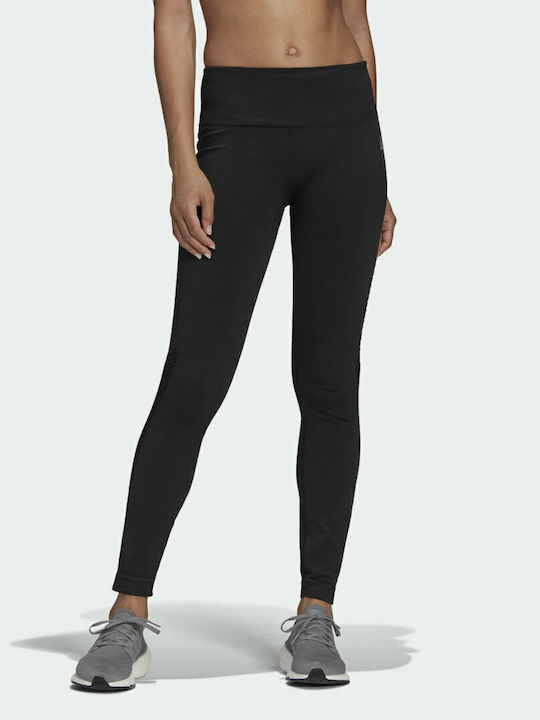 Aeroknit Running Γυναικείο Cropped Κολάν Μαύρο