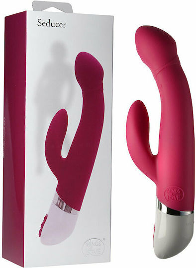 Minds of Love Seducer Dual Vibrator Δονητής Rabbit 23cm Pink
