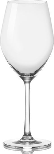GTSA Sante Set of Glasses for Red Wine made of Glass Stemmed 420ml 6pcs