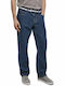 Men's Jeans Pants Loose Baggy Fit Mid Indigo