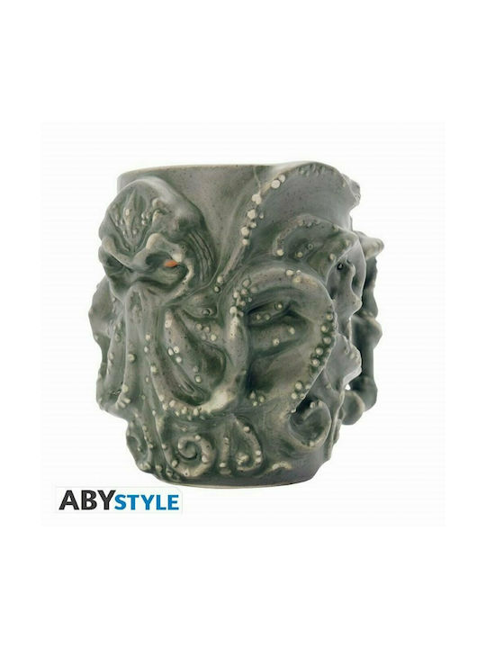 Abysse Cthulhu Mythos Κούπα Κεραμική Γκρι 300ml