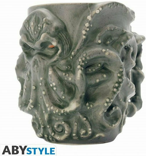 Abysse Cthulhu Mythos Κούπα Κεραμική Γκρι 300ml