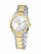 Jacques Lemans La Passion Ladies Γυναικείο Ρολόι 30mm Χρονογράφος Μπαταρίας με Μεταλλικό Μπρασελέ